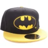GORRA DE BEISBOL DC: BATMAN LOGO AMARILLO Y NEGRO (COLOR NEGRO Y AMARILLO)