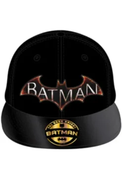 GORRA DE BEISBOL DC: BATMAN LOGO VERSION VIDEJUEGO (COLOR NEGRO)