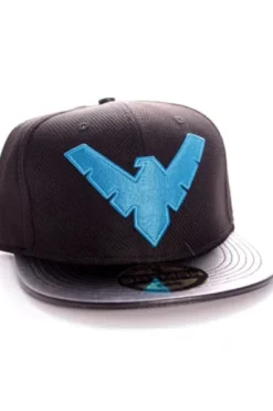 GORRA DE BEISBOL DC: NIGHTWING LOGO (COLOR NEGRO)