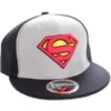 GORRA DE BEISBOL DC: SUPERMAN LOGO (COLOR NEGRO Y GRIS)
