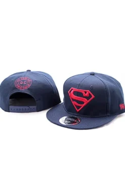 GORRA DE BEISBOL DC: SUPERMAN LOGO (COLOR AZUL MARINO)