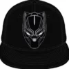 GORRA DE BEISBOL MARVEL: CAPTAIN AMERICA CIVIL WAR PANTERA NEGRA (COLOR NEGRO)