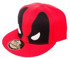 GORRA DE BEISBOL MARVEL: MASACRE (DEADPOOL) OJOS (COLOR NEGRO Y ROJO)