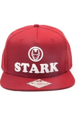 GORRA DE BEISBOL MARVEL: STARK (COLOR ROJO)