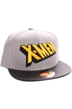 GORRA DE BEISBOL MARVEL: X-MEN LOGO (COLOR NEGRO Y GRIS)