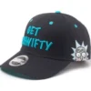 GORRA DE BEISBOL: RICK Y MORTY GET SCHWIFTY (COLOR NEGRO)