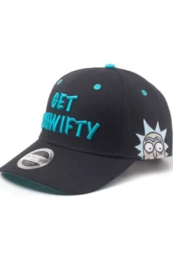 GORRA DE BEISBOL: RICK Y MORTY GET SCHWIFTY (COLOR NEGRO)
