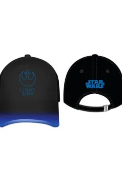 GORRA DE BEISBOL STAR WARS: EPISODE VIII LOGO REBELDE (COLOR NEGRO Y AZUL)