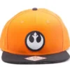 GORRA DE BEISBOL STAR WARS: LOGO ALIANZA (COLOR NARANJA Y NEGRO)