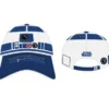 GORRA DE BEISBOL STAR WARS: R2D2 (COLOR AZUL Y PLATA)