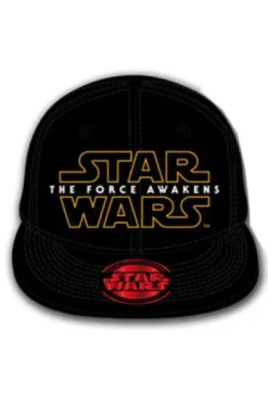 GORRA DE BEISBOL STAR WARS THE FORCE AWAKENS: STAR WARS LOGO (COLOR NEGRO)