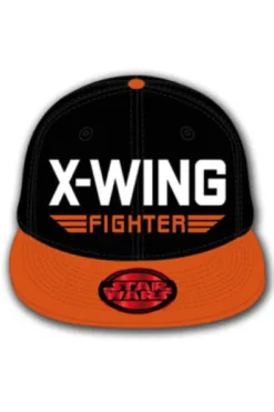 GORRA DE BEISBOL STAR WARS: X-WING FIGHTER (COLOR NARANJA Y NEGRO)