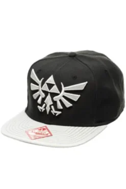 GORRA DE BEISBOL THE LEGEND OF ZELDA: LOGO BLANCO (COLOR NEGRO)