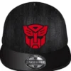 GORRA DE BEISBOL TRANSFORMERS: LOGO AUTOBOTS (COLOR NEGRO)