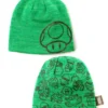 GORRO DE INVIERNO SUPER MARIO: SETA (GORRO REVERSIBLE)