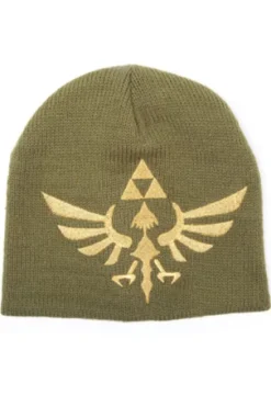 GORRO DE INVIERNO ZELDA: LOGO TRIFUERZA