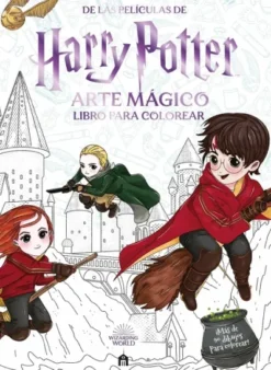 HARRY POTTER: ARTE MAGICO (LIBRO PARA COLOREAR) [RUSTICA]