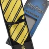 HARRY POTTER: CORBATA DELUXE HUFFLEPUFF CON PIN [CAJA]