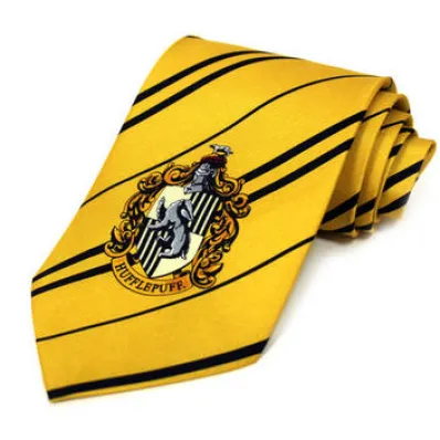 HARRY POTTER: CORBATA HUFFLEPUFF
