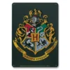 HARRY POTTER: PLACA DE CHAPA HOGWARTS LOGO 15 X 21 CM