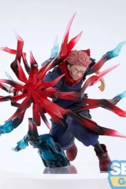 JUJUTSU KAISEN: ESTATUA YUJI ITADORI BLACK FLASH LUMINASTA 16 CM PVC [CAJA]