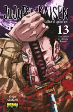JUJUTSU KAISEN Nº13 (GUERRA DE HECHICEROS) REEDICION [RUSTICA]