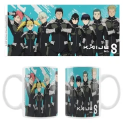 KAIJU NO. 8: TAZA JAPANESE ANTI-KAIJU DEFENSE FORCE (CERAMICA) [CAJA]