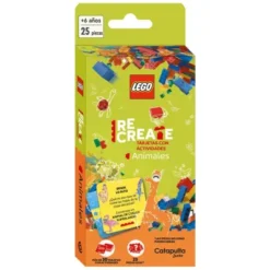 LEGO RECREATE ANIMALES CONSTRUCCIÓN TARJETAS CON ACTIVIDADES [JUEGO]