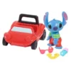 LILO & STITCH: CONJUNTO DE JUEGO SURF CAR & SUN STITCH 7 CM PVC [BLISTER]