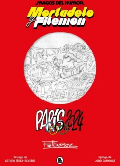 MAGOS DEL HUMOR Nº222: MORTADELO Y FILEMON, PARIS 2024 (EDICION CON GUION Y LAPIZ) [CARTONE]