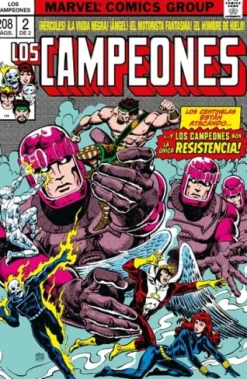 MARVEL LIMITED EDITION TPB: CAMPEONES VOL.02 (1-11 USA) [RUSTICA]
