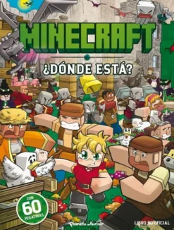 MINECRAFT: ¿DONDE ESTA? (CON PEGATINAS) [CARTONE]