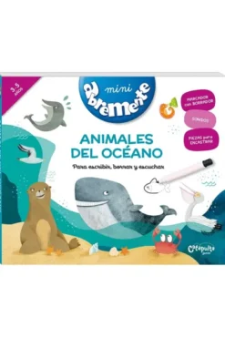 MINI ABREMENTE: ANIMALES DEL OCEANO [CARTONE]