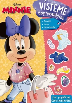 MINNIE (VISTEME CON PEGATINAS) [RUSTICA]