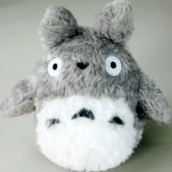 MI VECINO TOTORO: PELUCHE TOTORO GRIS (TAMAÑO PEQUEÑO 10 CMS DE ALTURA)