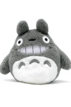 MI VECINO TOTORO: PELUCHE TOTORO GRIS SONRIENTE (TAMAÑO PEQUEÑO 18 CMS DE ALTURA)