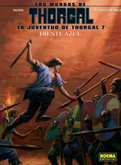MUNDOS DE THORGAL: JUVENTUD DE THORGAL Nº07 DIENTE AZUL [CARTONE]