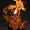 NARUTO SHIPPUDEN: ESTATUA MINATO NAMIKAZE (KURAMA) KIZUNA RELATIONPVC FIGUARTSZERO 22 CM PVC [CAJA]