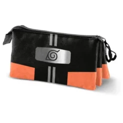 NARUTO SHIPPUDEN: TRIPLE ESTUCHE PARA LAPICES DE NARUTO