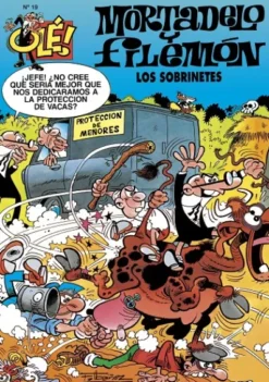 OLE! MORTADELO Y FILEMON Nº019: LOS SOBRINETES [RUSTICA]