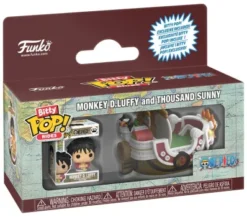 ONE PIECE BITTY POP! RIDE: FIGURA THOUSAND SUNNY WITH LUFFY 2,5 CM [CAJA]