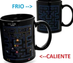 PAC-MAN: HEAT CHANGE MUG (TAZA QUE CAMBIA CON LA TEMPERATURA) [CAJA]