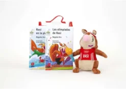 PANDILLA DE LA ARDILLA, LA: RASI OLIMPIADAS (PACK DE DOS LIBROS CON MUÑECO RASI) (BV BLANCA) [RUSTICA]