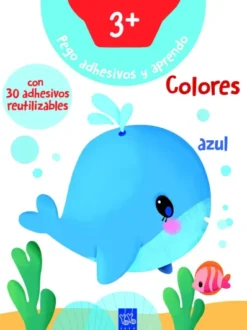 PEGO ADHESIVOS Y APRENDO: COLORES +3 [RUSTICA]