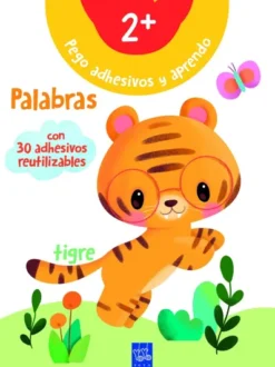 PEGO ADHESIVOS Y APRENDO: PALABRAS +2 [RUSTICA]
