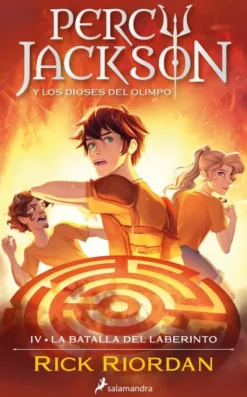 PERCY JACKSON Y LOS DIOSES DEL OLIMPO Nº04: LA BATALLA DEL LABERINTO [RUSTICA]
