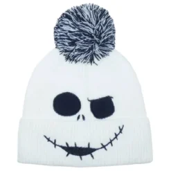 PESADILLA ANTES DE NAVIDAD: GORRO BEANIE JACK SKELLINGTON FACE JUMBO