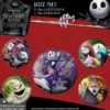 PESADILLA ANTES DE NAVIDAD: PACK 5 CHAPAS CHARACTERS
