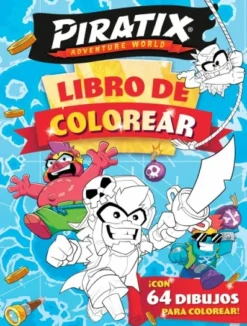 PIRATIX: LIBRO DE COLOREAR [RUSTICA]