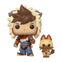 POP! & BUDDY ANIMATION MONSTER HUNTER Nº797: LUTE & NAVIROU (FIGURA DE VINILO) [CAJA]